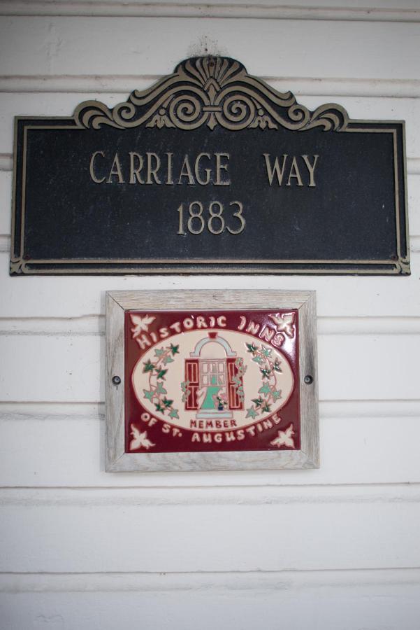 Carriage Way Inn Bed & Breakfast Adults Only - 21 Years Old And Up Saint Augustine Eksteriør billede
